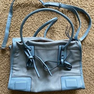 New blue shoulder bag for woman